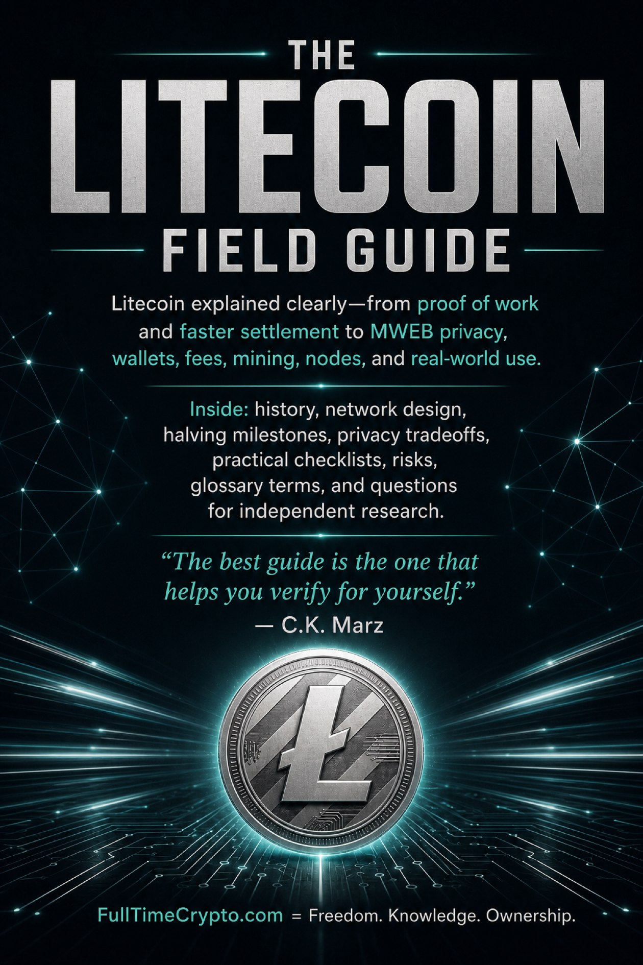 The Litecoin Field Guide back cover