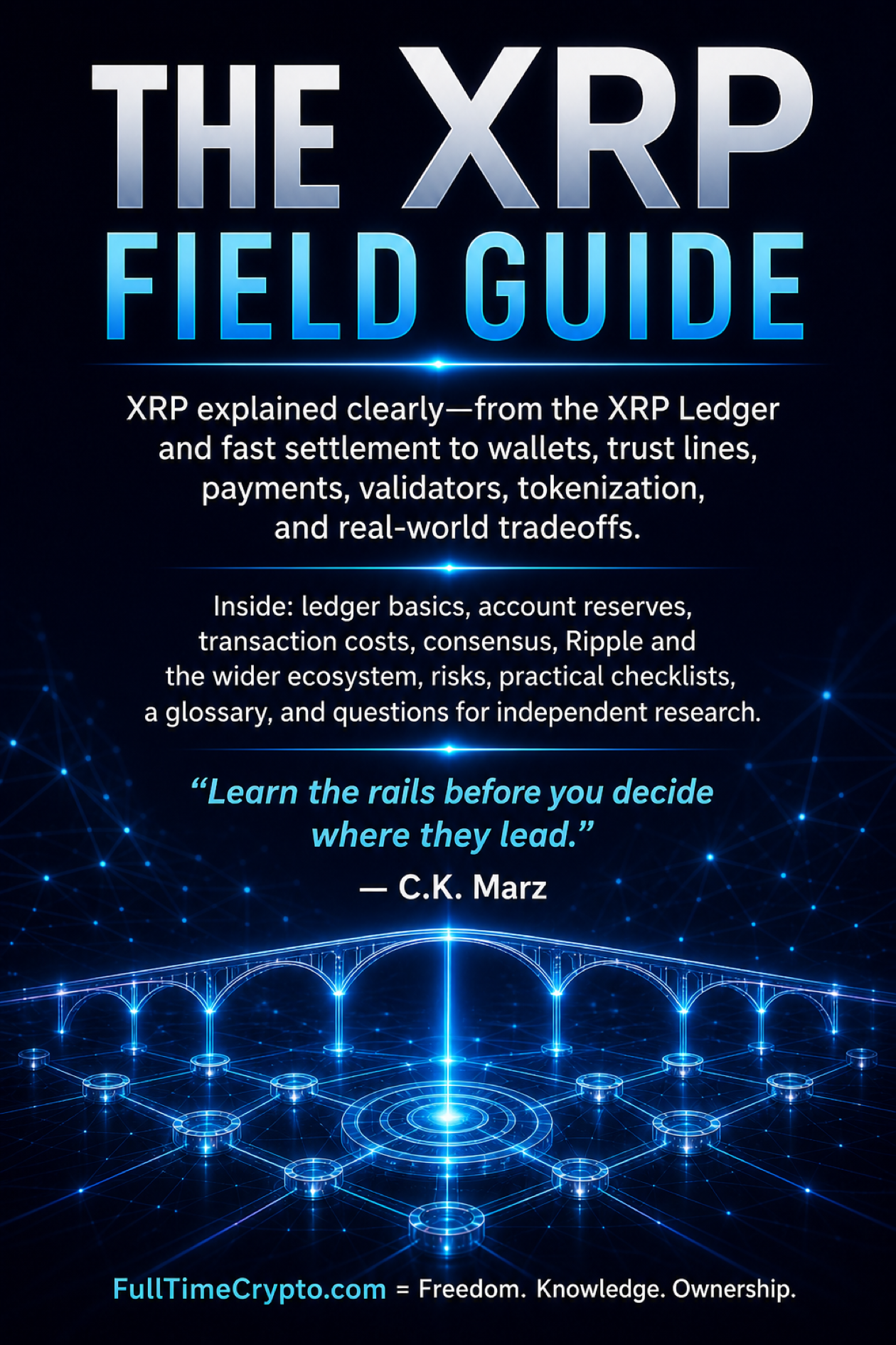 The XRP Field Guide back cover